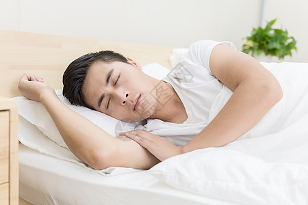 男性睡眠模特高清图片素材