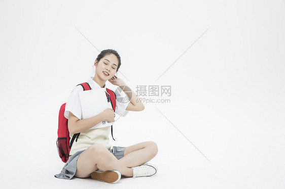 女学生形象图片