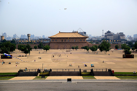 大明宫背景图片