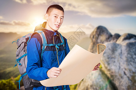 登山旅行图片