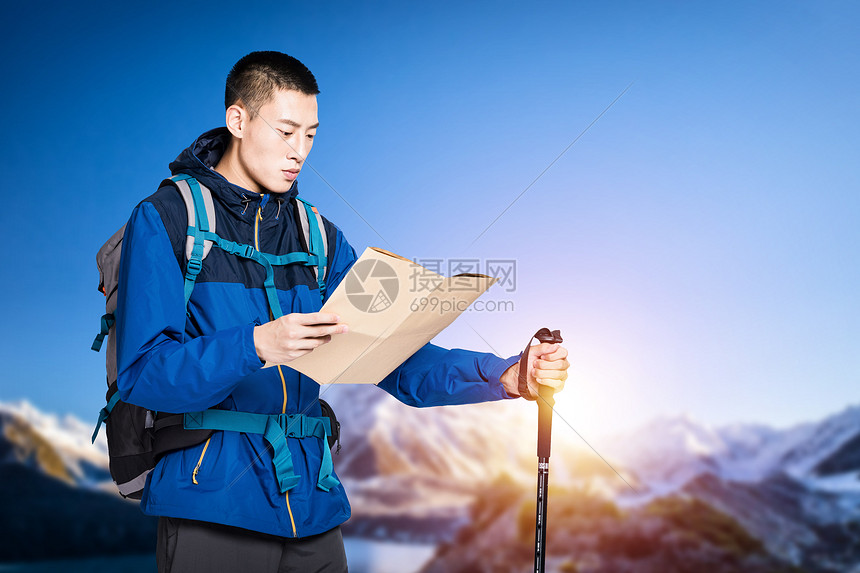 登山旅行图片