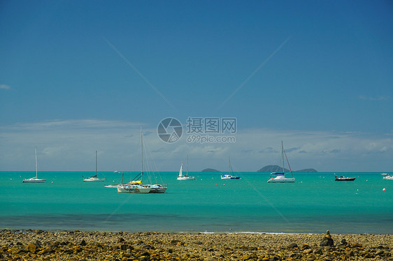 澳洲小岛的海滩图片