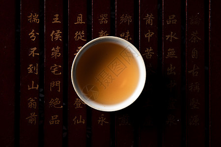 红茶背景图片