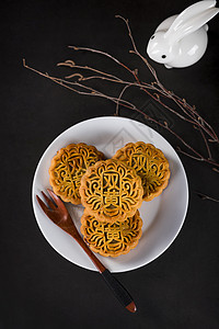 中秋节广式月饼高清图片