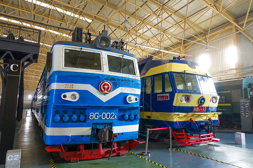 中国铁道博物馆火车头图片
