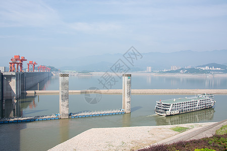 湖北宜昌三峡大坝背景图片