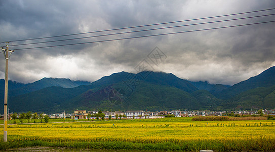 洱海沿途风光大理风光背景