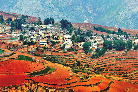 农村素材高清云南风景照背景