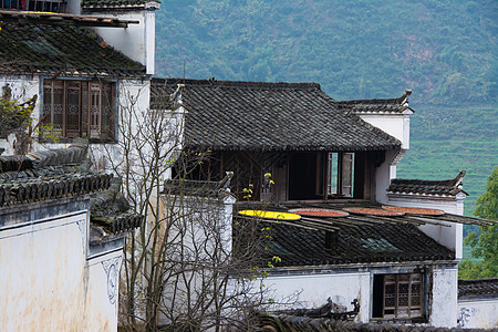 婺源篁岭风景区晒秋图片