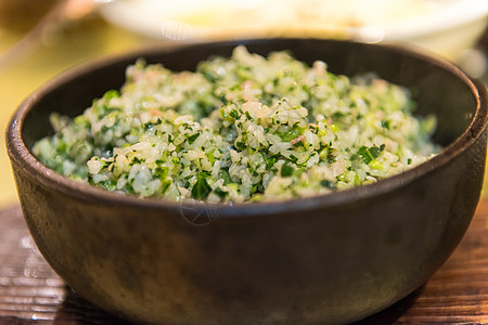 咸肉菜饭菜饭骨头汤高清图片