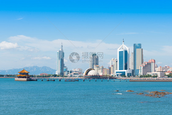 海滨城市风光图片