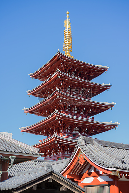 日本浅草寺图片