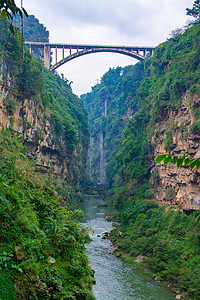 贵州黔西南马岭河峡谷高清图片