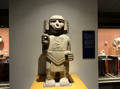 墨西哥人类学博物馆内经典陈列品图片