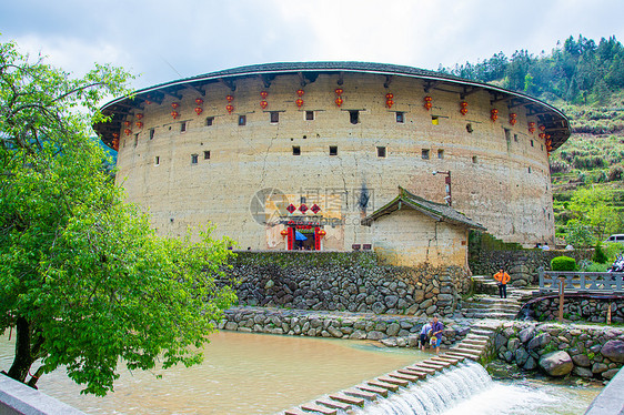 福建永定客家土楼图片