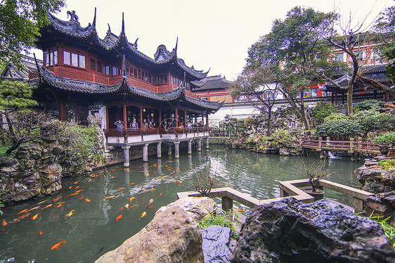 上海老街豫园图片