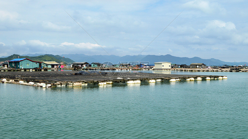 霞浦滩涂大海图片