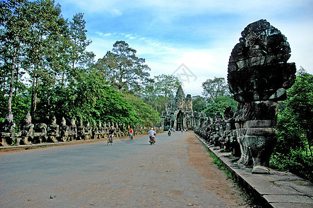 柬埔寨暹粒通王城Angkor Thom图片