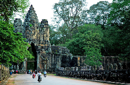 柬埔寨暹粒通王城Angkor Thom图片