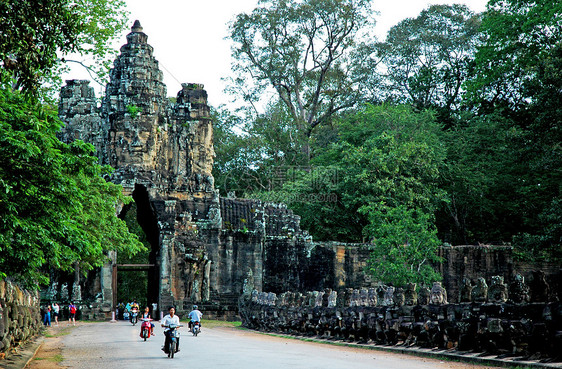 柬埔寨暹粒通王城Angkor Thom图片