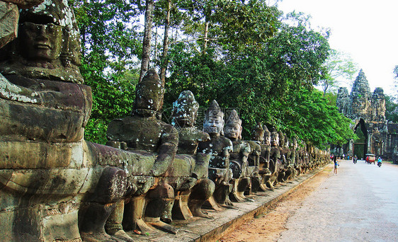 柬埔寨暹粒通王城Angkor Thom图片