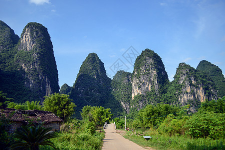 广西桂林喀斯特地貌高清图片