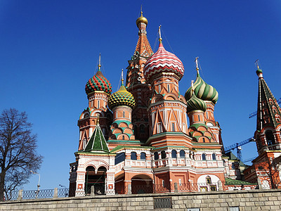 俄罗斯风光瓦西里升天大教堂图片