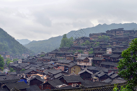 西江苗寨风景区图片