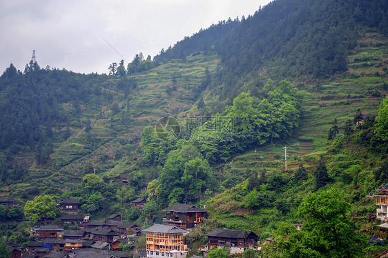 西江苗寨风景区图片