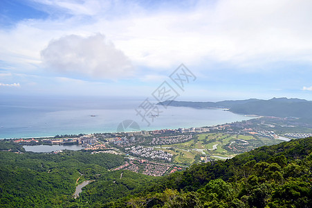 三亚槟榔谷三亚亚龙湾背景