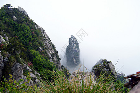 三山五岳之庐山背景