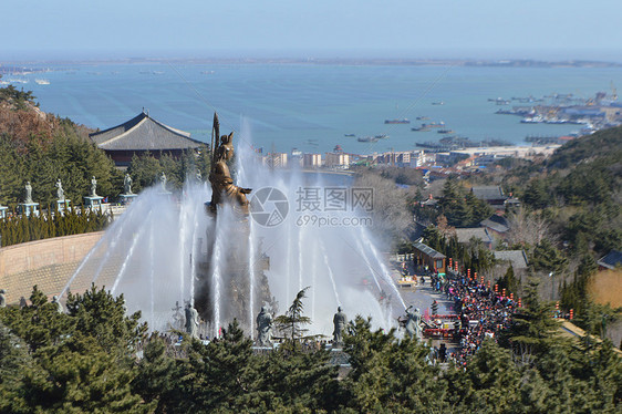 威海石岛赤山风景区图片