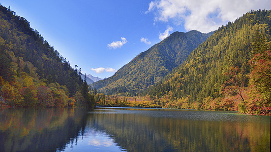 四川九寨沟风光山水高清图片素材