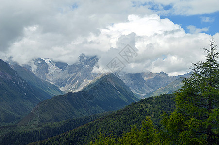 西藏高原风光背景图片