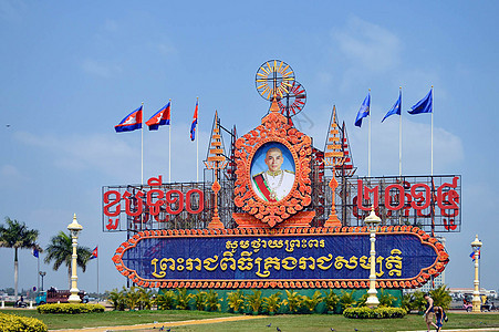 柬埔寨金边皇宫图片
