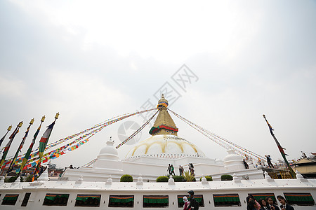 尼泊尔宗教白塔图片