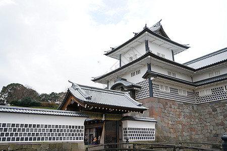 日本金泽城景区背景