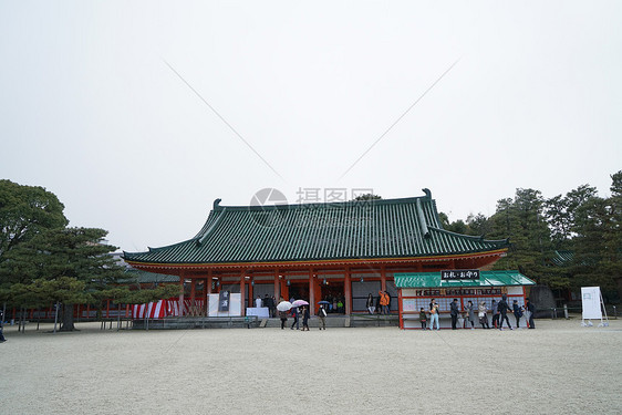 日本京都传统寺庙图片