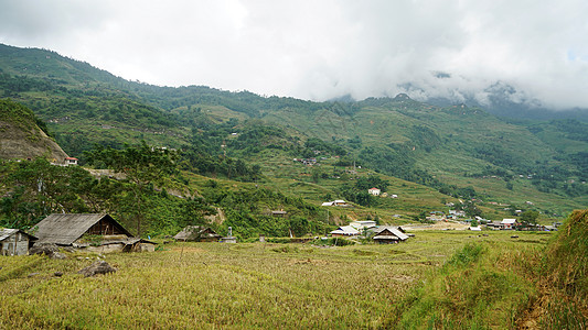 越南沙坝田园风光图片