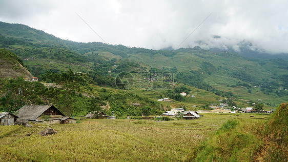 越南沙坝田园风光图片