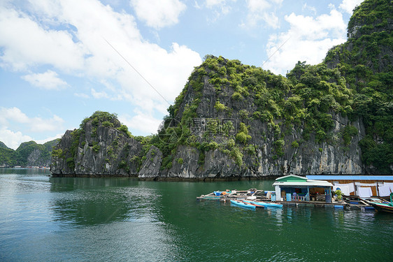 越南下龙湾喀斯特地貌图片