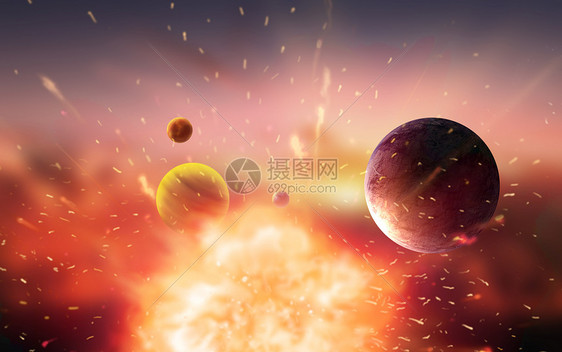 宇宙大爆炸图片