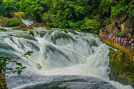 贵州黄果树大瀑布水高清图片素材