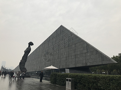 南京雨花茶南京大屠杀纪念馆背景