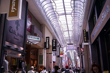 东京大阪大阪心斋桥背景