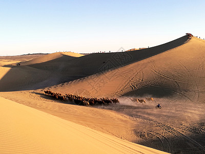 额济纳风光巴丹吉林沙漠高清图片