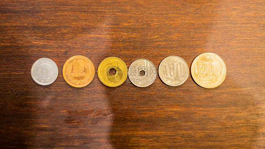 日本硬币图片
