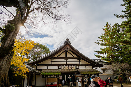 日本天满宫秋景图片