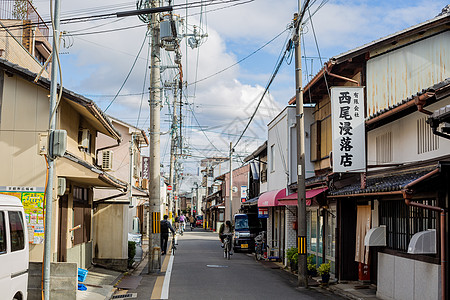 日本街道大阪街道高清图片