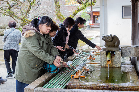 日本特色饮水处图片